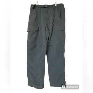 The North Face Convertible Cargo Pants Dark Gray Size Medium